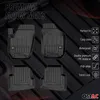 Tappetini per VW Polo 2001-2009 TPE Nero Anteprima dell’immagine prodotto 2