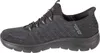 Side view of a black Skechers Slip-Ins sneaker. Náhled obrázku produktu