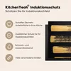 KitchenYeah© Herdabdeckplatte Muster aus goldener Farbe auf Produktbild-Vorschau 6