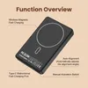 ZELURXX: Batería externa magnética inalámbrica de 10000mAh, Vista previa de la imagen del producto 9