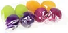 Bunte beflockte Ostereier zum Aufhängen 8 cm 8er-Set für Produktbild-Vorschau 3