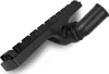 A black vacuum cleaner attachment with brushes and wheels is shown against a white background. Produktbild-Vorschau