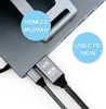 Reagle Tablet Ständer mit Docking Station Hub HDMI PD USB C Produktbild-Vorschau 2