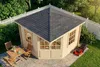 Alpholz 5-Eck Gartenhaus Monica aus Massiv-Holz, Gerätehaus Produktbild-Vorschau 9