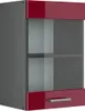 Küchenglasschrank Vicco R-Line Rot Hochglanz 40 cm, Model Produktbild-Vorschau 1
