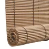 vidaXL Bambusová roleta 150x160 cm hnědá - Žaluzie a rolety Náhled obrázku produktu 9