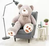 Gustaw Teddybär Groß XXL (Grau, 160cm) Amigo - Plüschbär, Produktbild-Vorschau 2