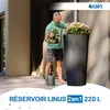 4rain Réservoir LINUS 2en1 220L graphite avec robinet PE Voir les images du produit 2