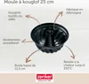 Forma do ciasta Zenker Ø 25 cm BLACK METALLIC, forma do Podgląd zdjęcia produktu 16