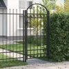 Cancello per recinzione con piano ad arco in acciaio Anteprima dell’immagine prodotto 1