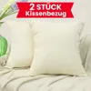 2 Stück - 40x40 cm Kissenbezüge - 2er Set Kissenbezug - Produktbild-Vorschau 1