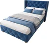 OKWISH lit rembourré  90x200 cm - Lit Simple Rembourré avec Voir les images du produit 11