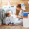 Cesto portabiancheria in bambù RD24236, bianco Anteprima dell’immagine prodotto 2