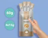 Friandise pour chats – Lick & Purr : Mousse au saumon Voir les images du produit 5