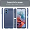 Hülle für Motorola Moto G34 Carbon-Faser Weich TPU Silikon Produktbild-Vorschau 2