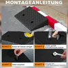 Jayseuw 2x Bordsteinrampe Gummi Auffahrrampen Produktbild-Vorschau 6