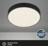 LED Aufbauleuchte rahmenlos Sternenhimmel 16 W schwarz Produktbild-Vorschau 3