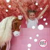 Pink Papaya Riesenpferd "Elsa" 105 cm Stehpferd bis 100 kg Produktbild-Vorschau 5