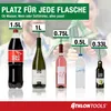 ATHLONTOOLS Flaschenträger 9 Flaschen - schwarz Produktbild-Vorschau 3