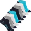 Footstar Kinder Sneaker Socken (8 Paar) Bunte Kurzsocken Produktbild-Vorschau 1