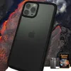 A smartphone case is shown in front of a background depicting a volcanic eruption with lava flows. Anteprima dell’immagine prodotto