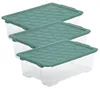 Rotho 3er Set Aufbewahrungsbox 30L Evo Safe - Kunststoffbox Produktbild-Vorschau 1