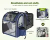 Rozšíriteľný batoh pre mačky – priedušný, s priehľadnými Náhľad obrázku produktu 5