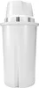 A close-up studio shot of a white water filter cartridge. Podgląd zdjęcia produktu