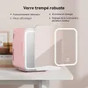 Puluomis Mini réfrigérateur 4 L avec miroir LED portable Voir les images du produit 8
