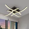 48W Modern LED Deckenleuchte 4-flammig Wellenförmig lampe, Produktbild-Vorschau 3