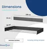 Wasophoogte® Wäscheständer Ausziehbar, wäscheständer wand, Produktbild-Vorschau 3