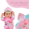 BABY born Jogginganzug in pink mit Hoodie und Hose für 43cm Produktbild-Vorschau 4