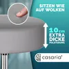CASARIA® Rollhocker Höhenverstellbar 10cm Polsterung 46-60 Produktbild-Vorschau 2