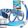 KAIMANA® SeaExplorer Schnorchelset Kinder + Tragetasche, Produktbild-Vorschau 1