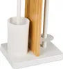 Sada do koupelny Relaxdays, bambus, rozměry: 68 x 27 x 18 Náhled obrázku produktu 7