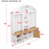 Merax Garderobenschrank Schuhschrank mit Schuhregal, Produktbild-Vorschau 11