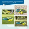 2 in 1 Beachball-Set & XL Wurfscheibe - Doppelspaß für Produktbild-Vorschau 5