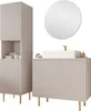 MIRJAN24 Badmöbel-Set Nubia III, Badezimmer-Set mit Spiegel Produktbild-Vorschau 1