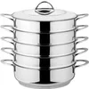 30cm Dampfkocher Dampfkochtopf Mantowarka mit Deckel aus Produktbild-Vorschau 1