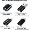 INF 4er-Pack USB-C Adapter Set: USB 3.0 & Micro USB Adapter Produktbild-Vorschau 3