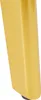 BELIANI Stół obiadowy płyta wiórowa o efekcie marmuru złote Podgląd zdjęcia produktu 9