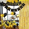 Set di decorazioni - Palloncini - 40° compleanno - Oro e Anteprima dell’immagine prodotto 4