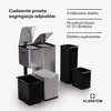 KlarsteinTiyo 3-w-1 kosz na śmieci 60 L z wyjmowanym Podgląd zdjęcia produktu 2