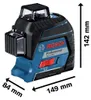 Linienlaser GLL 3-80 im Handwerkerkoffer Produktbild-Vorschau 3