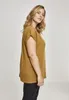 Urban Classics Kurzarm-T-Shirt für Frauen Slipout senf 5XL Produktbild-Vorschau 25