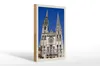 Holzschild Reise 20x30cm Chartres Frankreich Kathedrale Produktbild-Vorschau 1