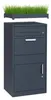 Paketbox XL Briefkasten Standbriefkasten mit Pflanzdach Produktbild-Vorschau 1