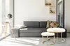 Hocker Becky 800 2er-Set Elfenbein / Gold Produktbild-Vorschau 4