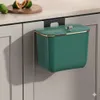 Poubelle de 7 litres à fixer sur une porte d'armoire, Voir les images du produit 4