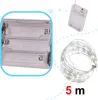 Lampki dekoracyjne LED z drutu 5m 50LED w kolorze zimnej Podgląd zdjęcia produktu 5